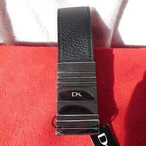 Men's DK Man Black Leather Bracelet
